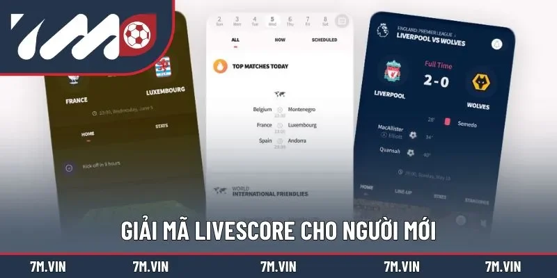 Hiểu đúng về thuật ngữ Livescore