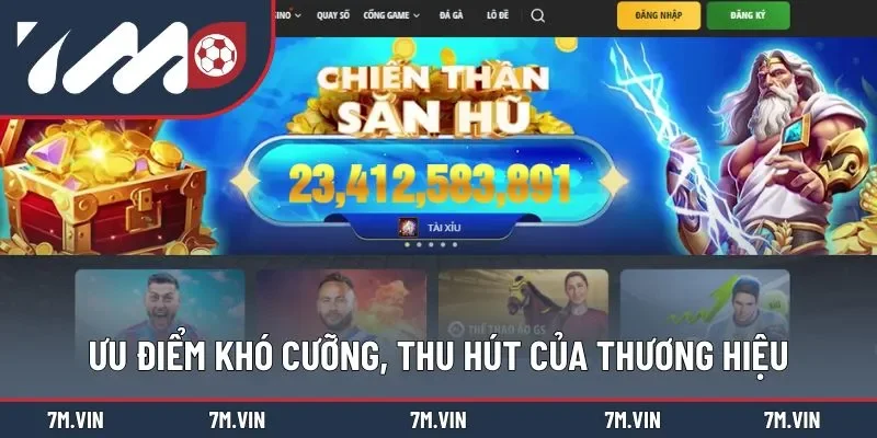 Thế mạnh vượt trội. khó cưỡng, độc đáo