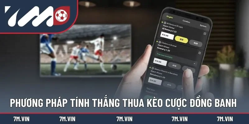 Chia sẻ cách tính thắng thua kèo cược đồng banh
