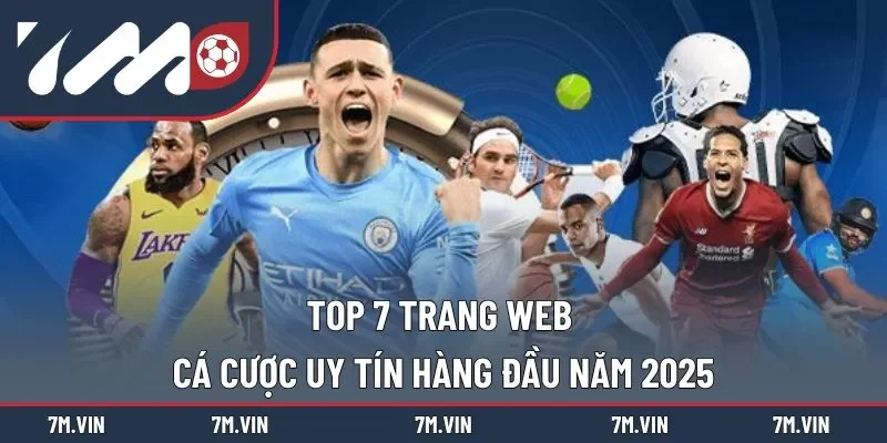 Top 7 trang web cá cược thể thao uy tín