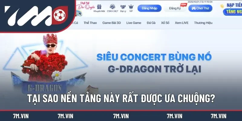 Ưu điểm hấp dẫn, cuốn hút khó cưỡng