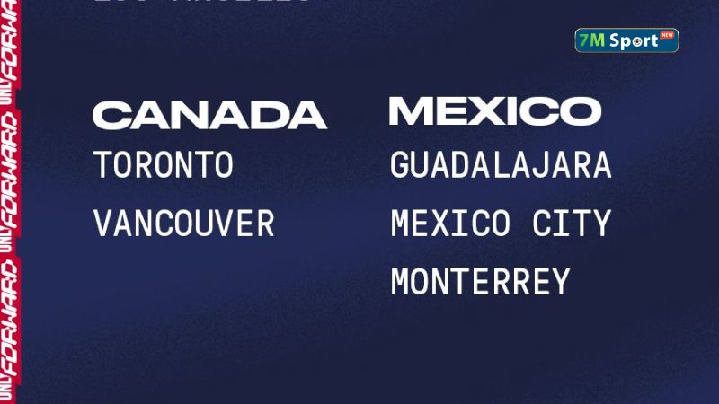 Khám phá trọn bộ danh sách thành phố đăng cai World Cup 2026 tại Canada